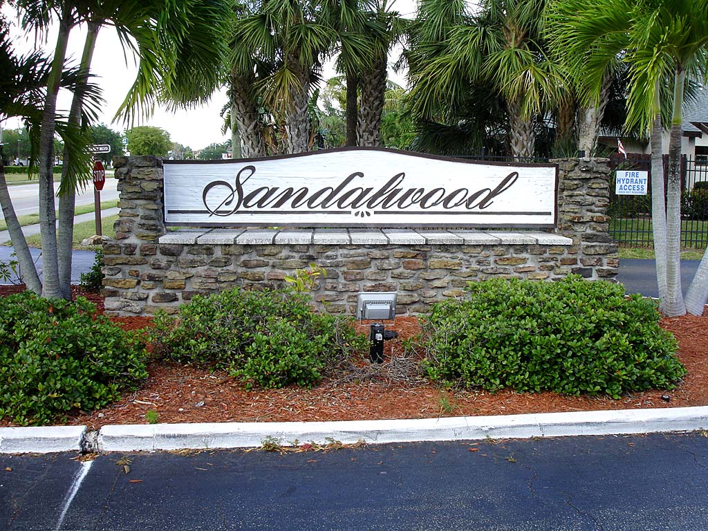 Sandalwood Estates Signage